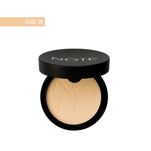 note-luminous-silk-compact-powder-02-natural-beige پنکک لومينوس سيلک نوت شماره ۰۲ - بژ طبیعی