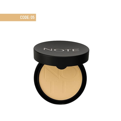 note-luminous-silk-compact-powder-05-honey-beige پنکک لومينوس سيلک نوت شماره ۰۵ - بژ عسلی