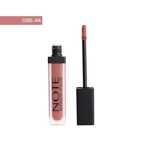 note-mattemoist-lipgloss-414 رژ لب مايع مات و آبرسان نوت شماره ۴۱۴