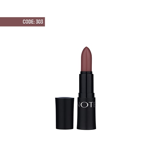 note-mattemoist-lipstick-303 رژ لب جامد مات و آبرسان نوت شماره ۳۰۳