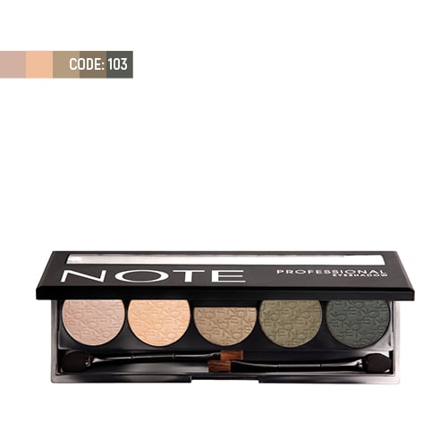 note-professional-eyeshadow-103 پالت سايه چشم پروفشنال نوت شماره ۱۰۳