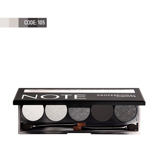 note-professional-eyeshadow-105 پالت سايه چشم پروفشنال نوت شماره ۱۰۵