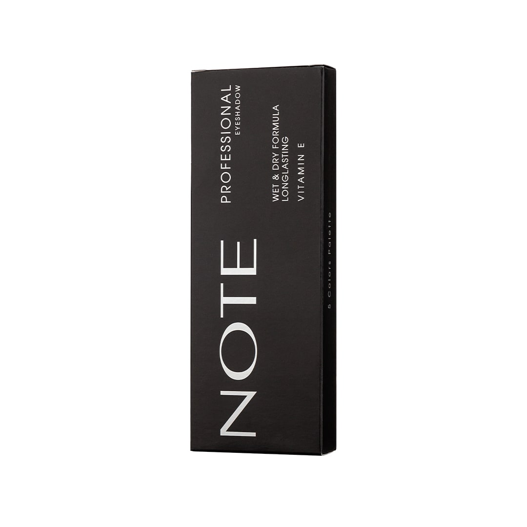 note-professional-eyeshadow-packaging بسته بندی پالت سايه چشم پروفشنال نوت